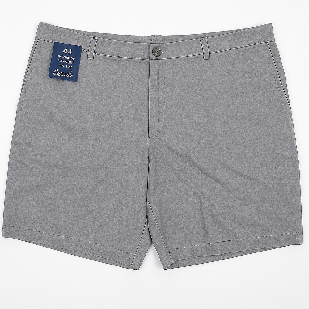 Roundtree & Yorke Big Man Shorts Size 44 Classic Fit Gray NWT